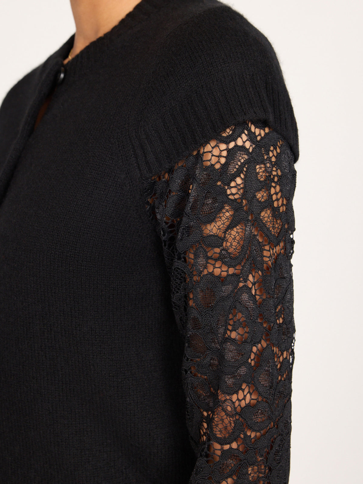The Gemma Lace Layered Cardigan, image 5 of 15