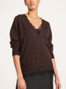 The Lace Vee Looker Pullover
