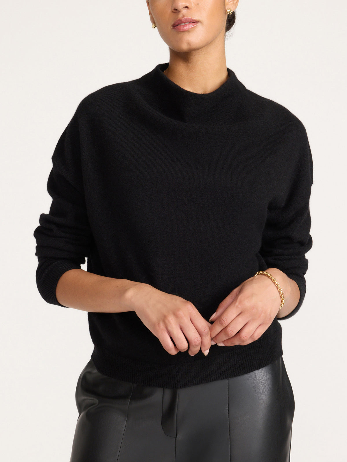 The Morten Funnel Neck Cashmere Pullover, image 8 of 8