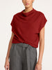 The Morten Funnel Neck Cashmere Top