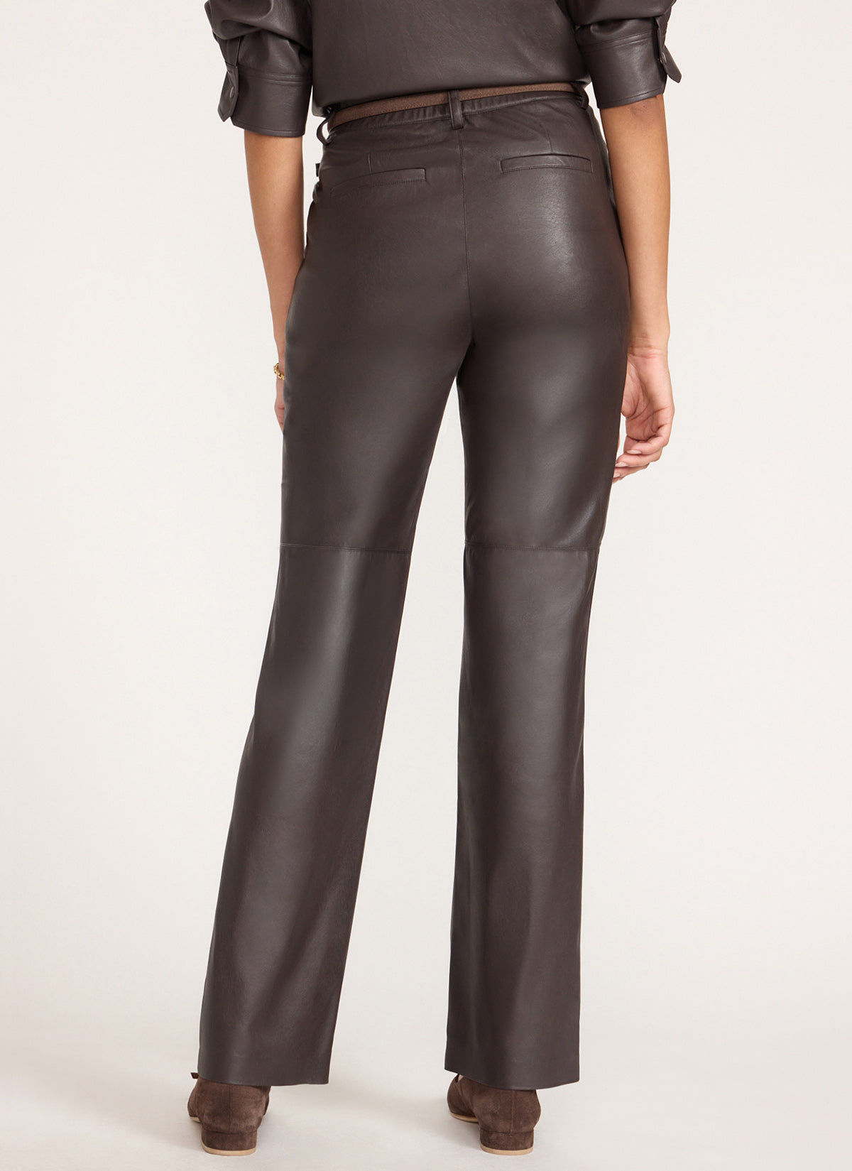 The Lara Vegan Leather Pant, image 4 of 4
