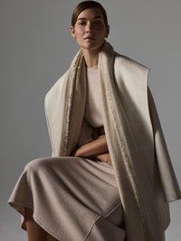 The Cashmere Fringe Wrap
