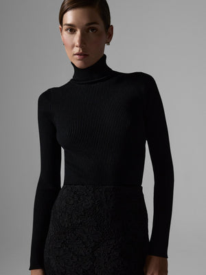 The Noel Ribbed Turtleneck