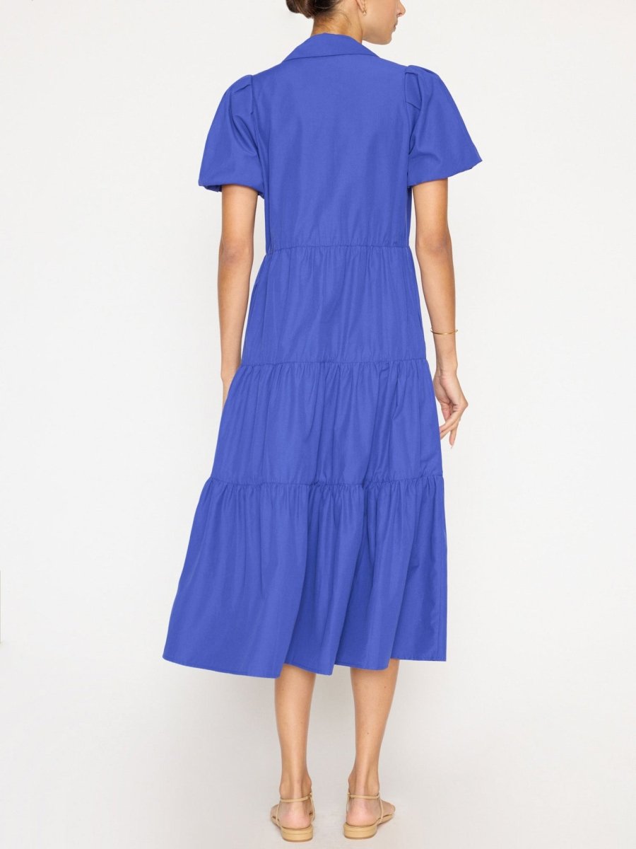 Women's Havana Dress in Cobalt Blue | Brochu Walker XS Women's Havana Dress in Cobalt Blue | Brochu Walker XS