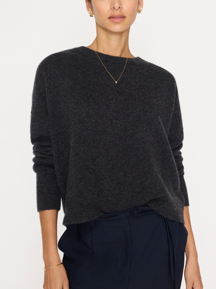 Mission Sweater, Charcoal, Cotton