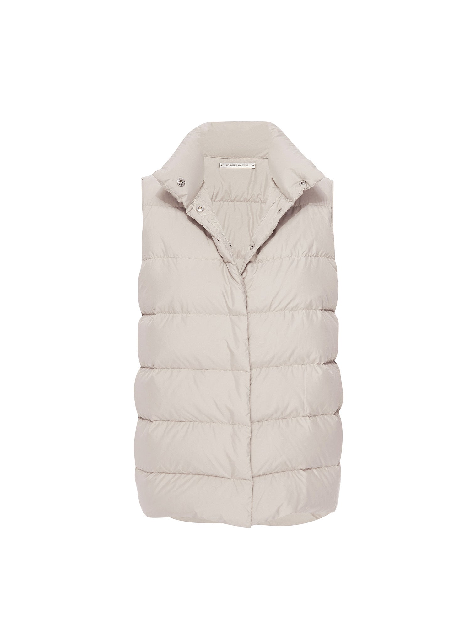 Anders Down Vest in Stone - Women's Puffer Vest - Brochu Walker