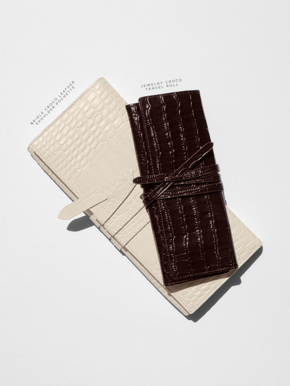 The Jewelry Croco Travel Roll, image 5 of 8