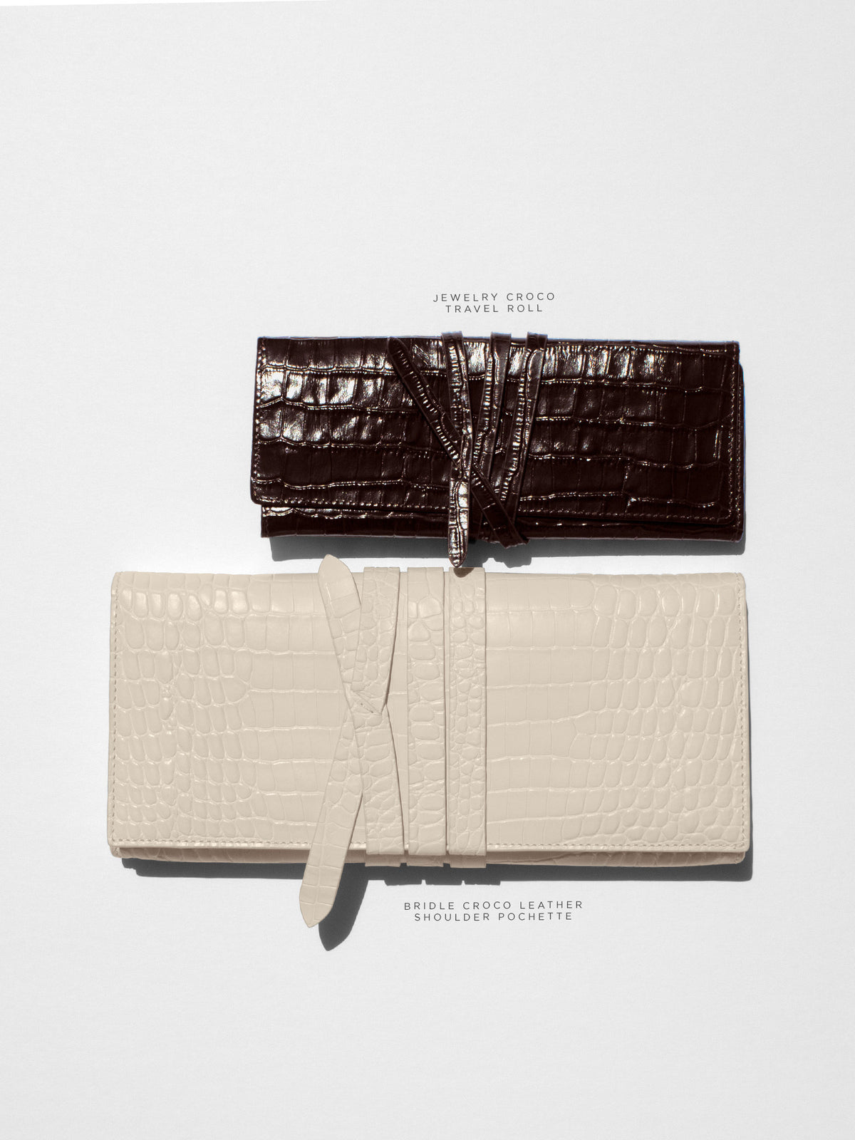 The Jewelry Croco Travel Roll, image 6 of 8