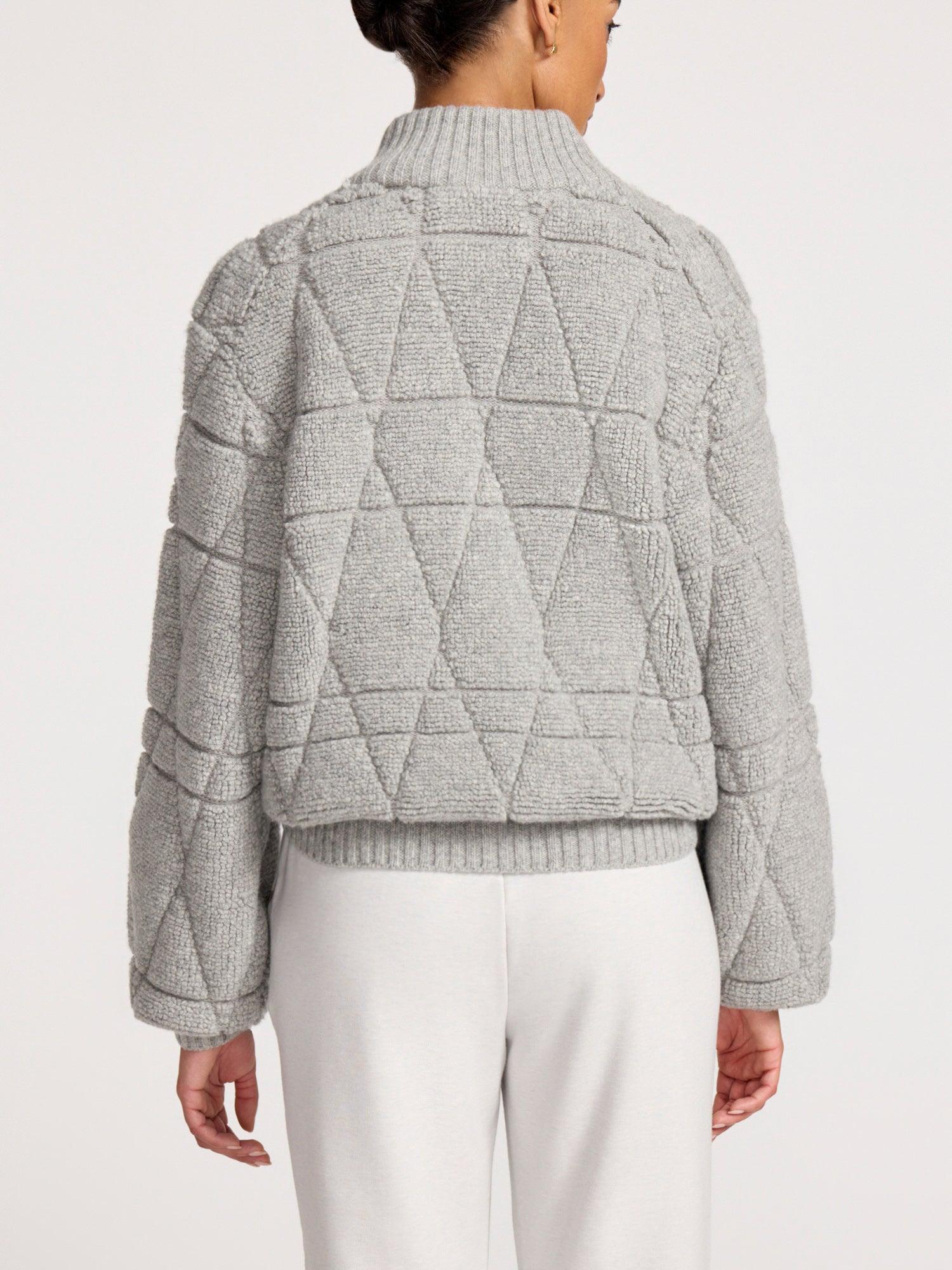 Women's Avalon Cardigan in Sterling Melange | Brochu Walker
