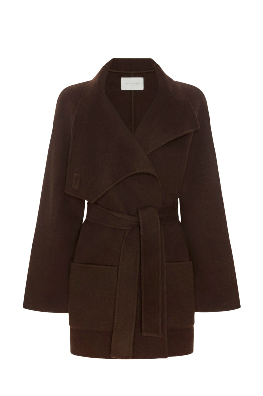 The Blake Coat in Carob