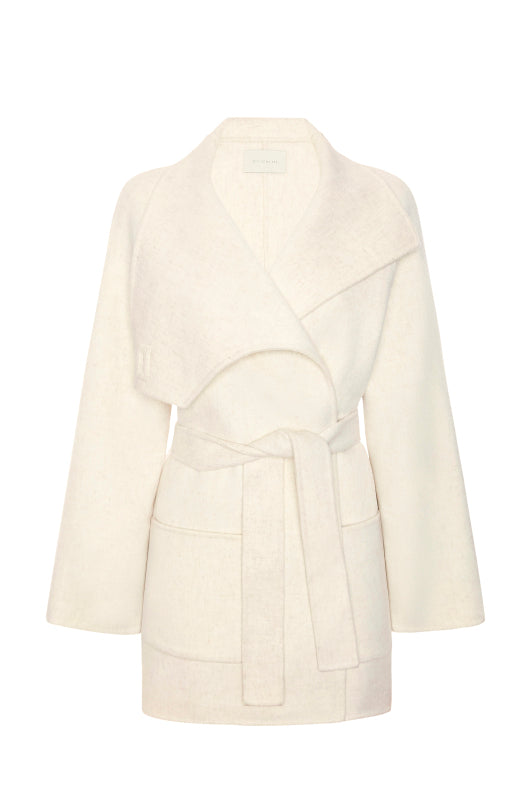 The Blake Coat in Cashew