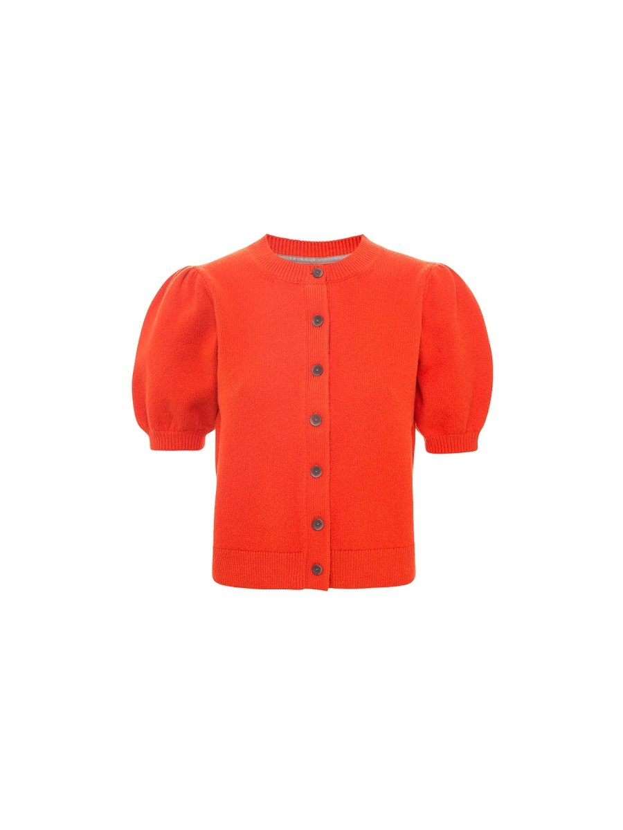 Orange Havana Cardigan Neroli | Brochu Walker