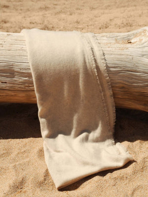 The Cashmere Fringe Wrap