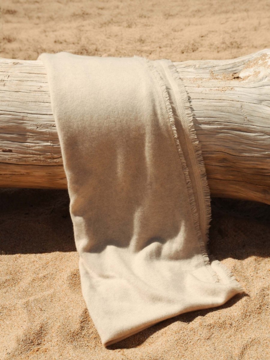 The Cashmere Fringe Wrap
