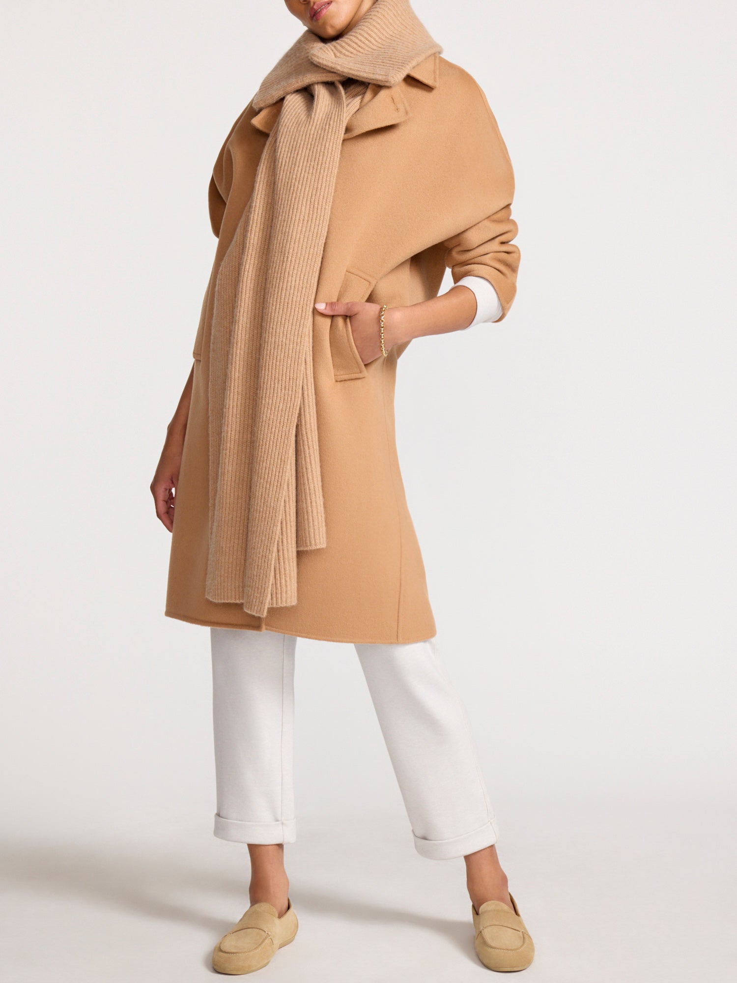 Women's Vida Coat in Camel | Brochu Walker