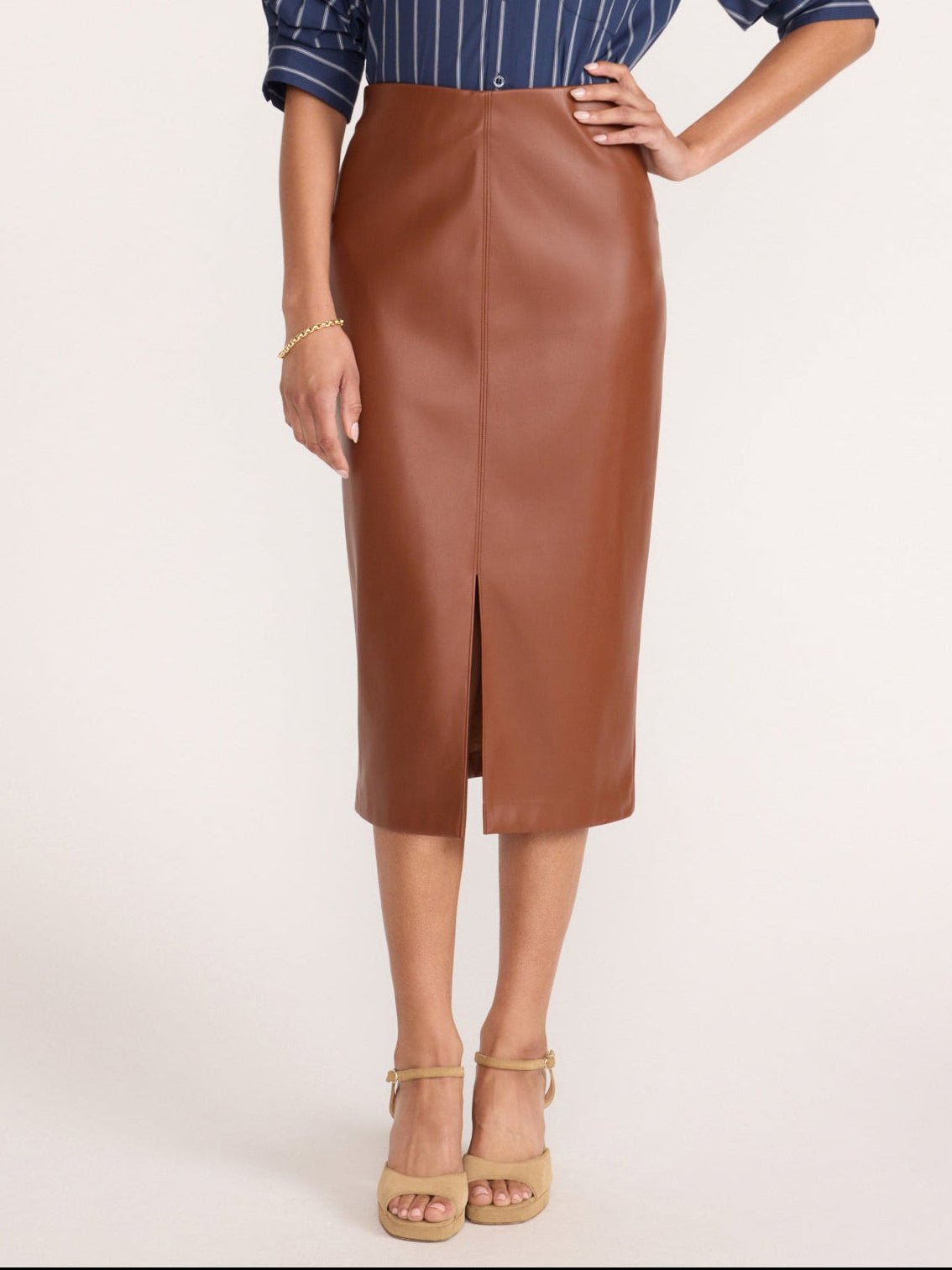 Women's Esme Skirt in Cognac | Brochu Walker