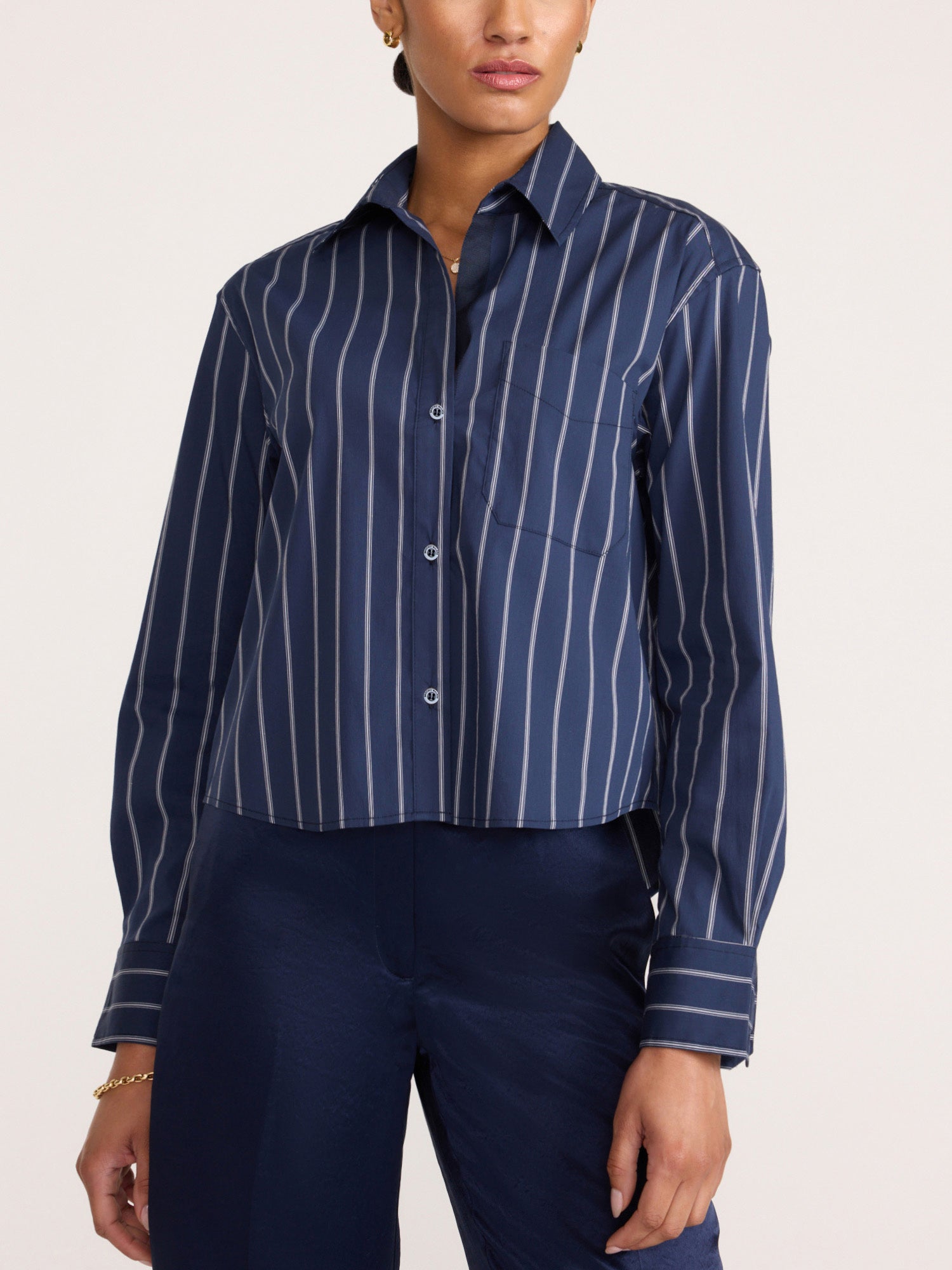 The Everyday Cropped Shirt