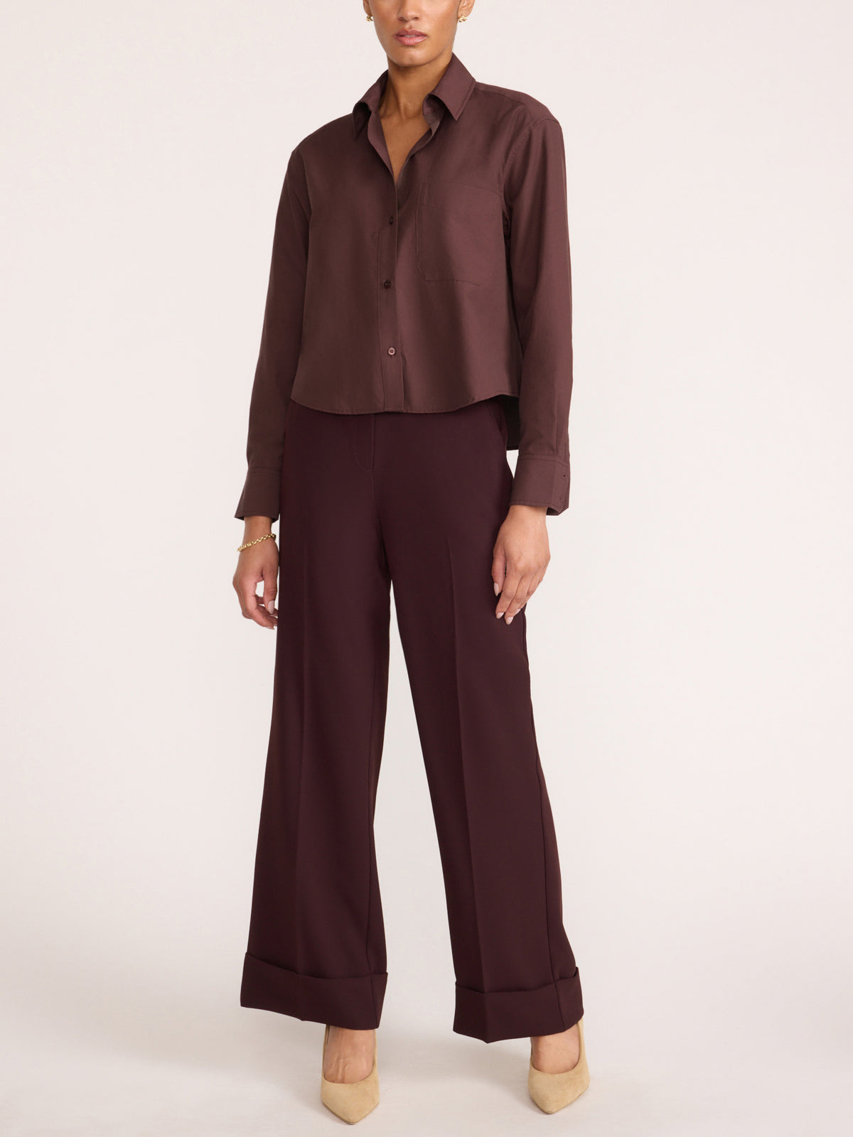 The Everyday Cropped Shirt
