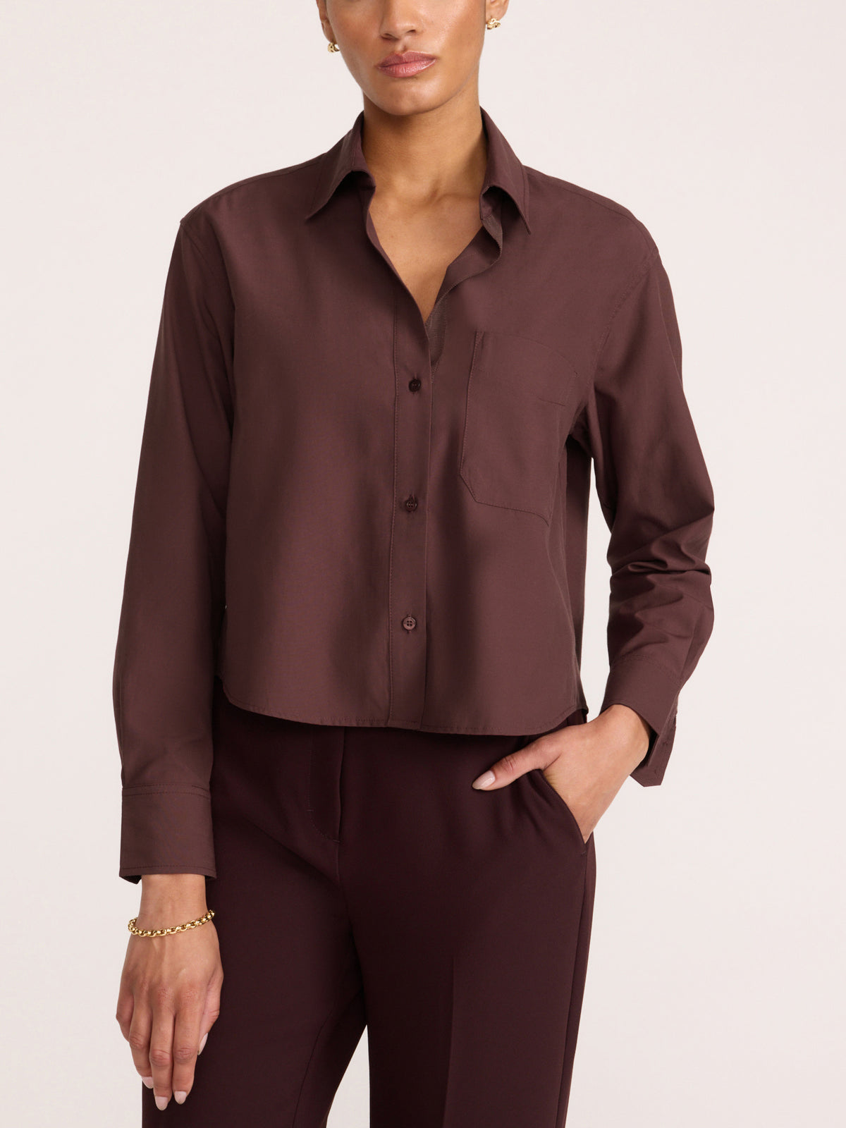 The Everyday Cropped Shirt