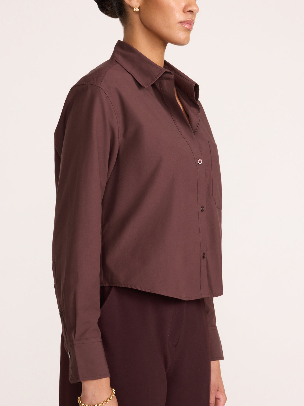 The Everyday Cropped Shirt