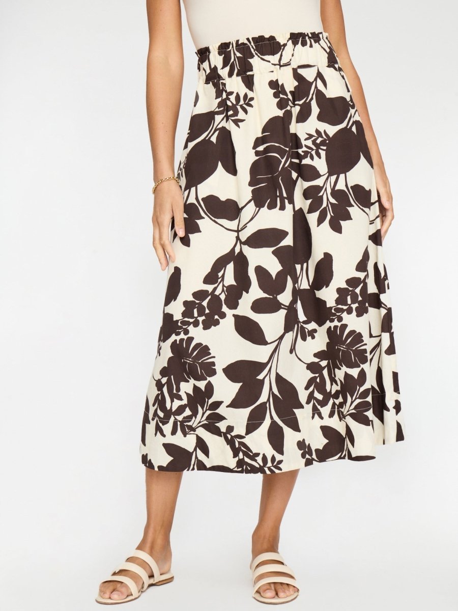 Women's Edda Printed Skirt in Java Combo Print | Brochu Walker