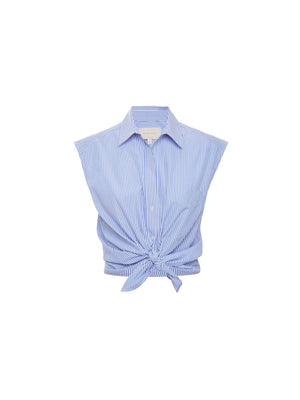 The Everyday Sleeveless Stripe Shirt