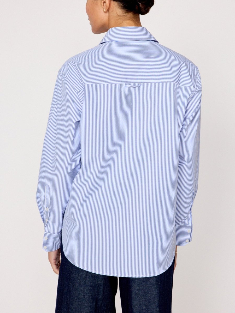 Stripe Everyday Shirt Blue | Brochu Walker