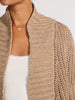 The Fida Handknit Shrug