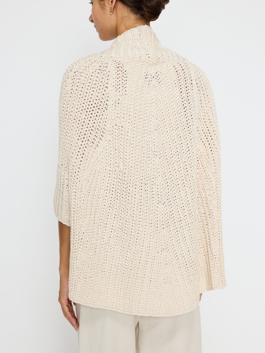 Women's Fida Handknit Shrug in Almond | Brochu Walker