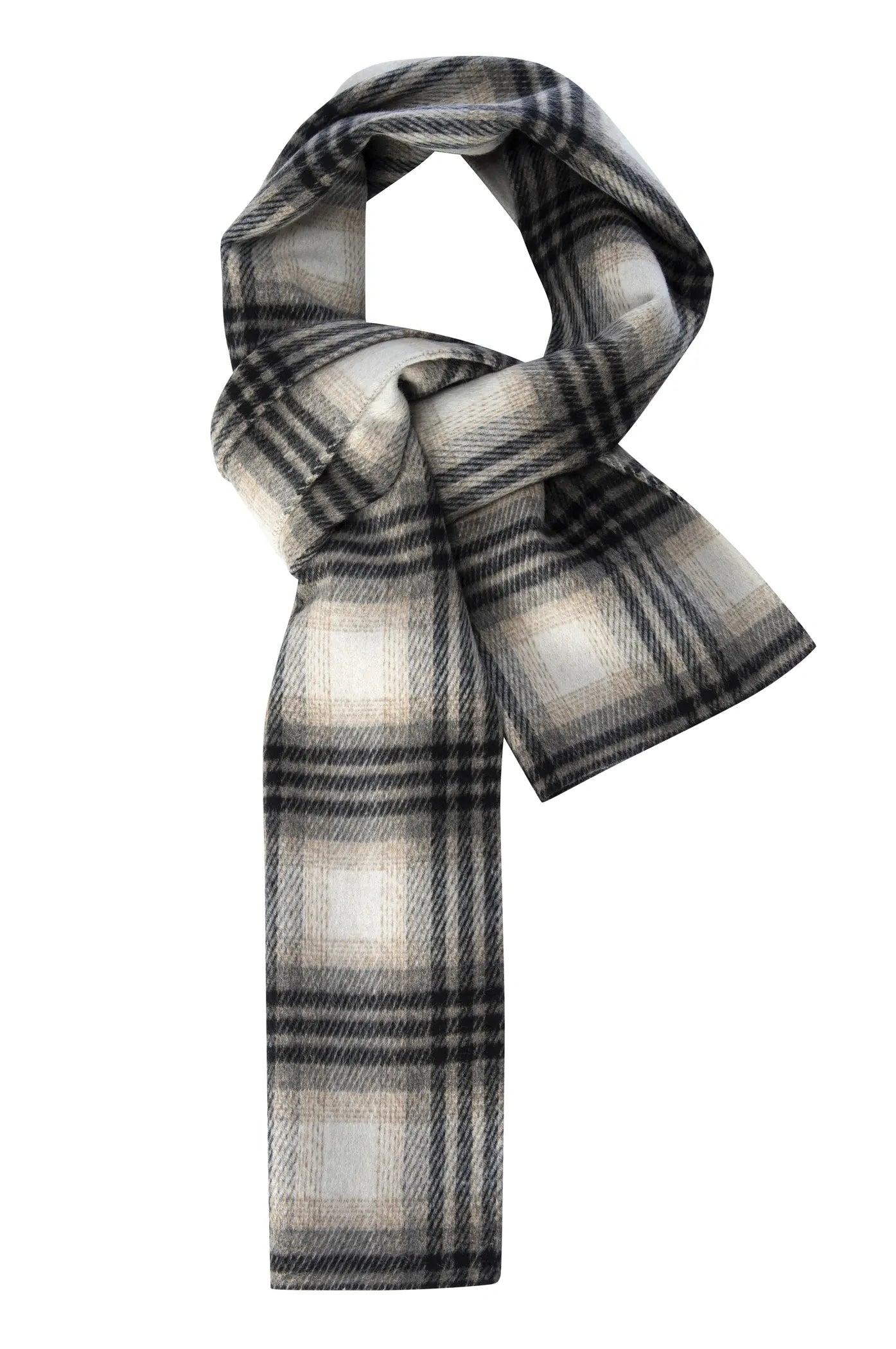 Women's Stowe Plaid Scarf in Heritage Plaid | Brochu Walker