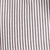 Flint stripe fabric swatch in brown and off-white