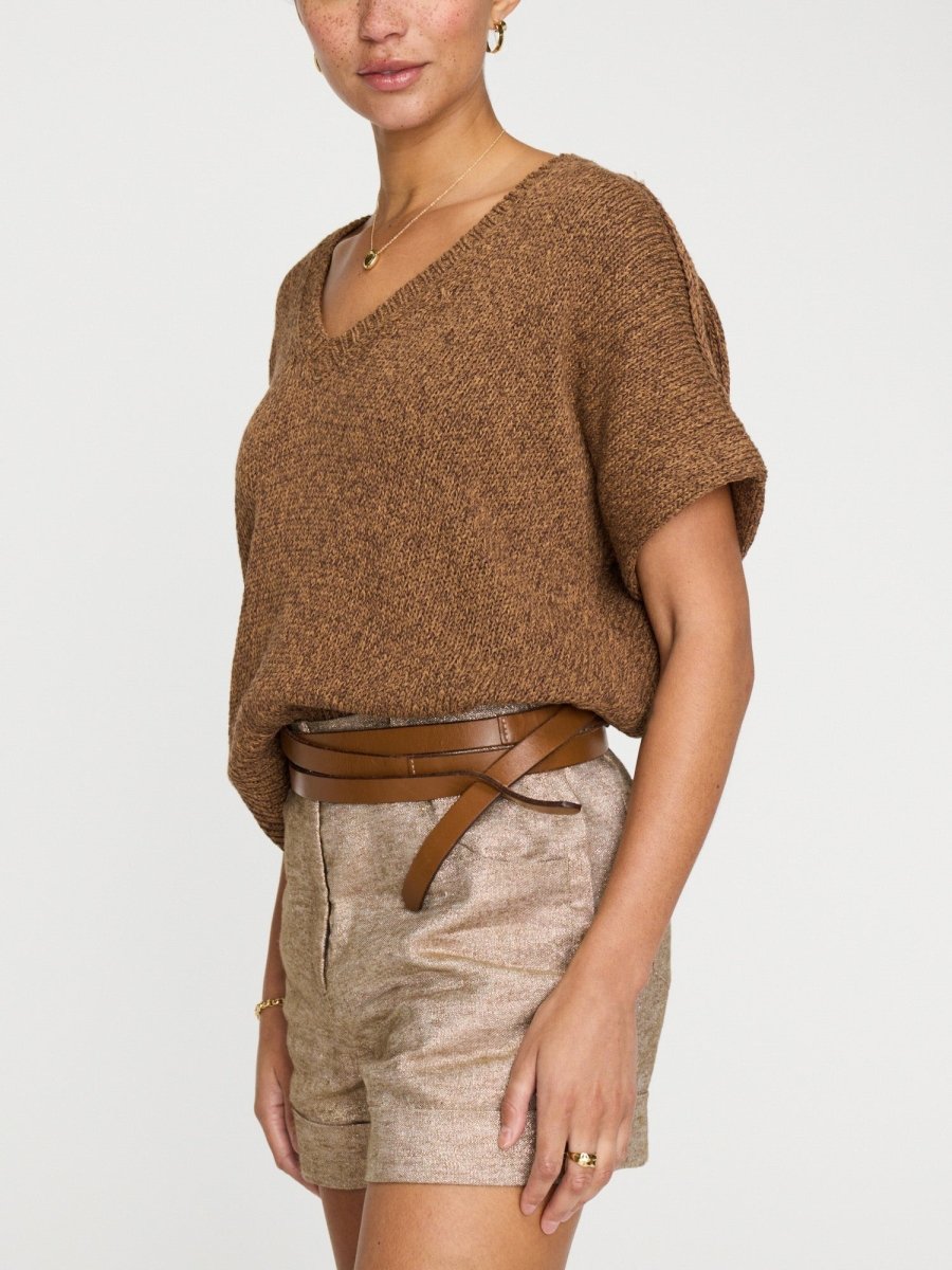 Marl Gaia Marled Tee Terra | Brochu Walker