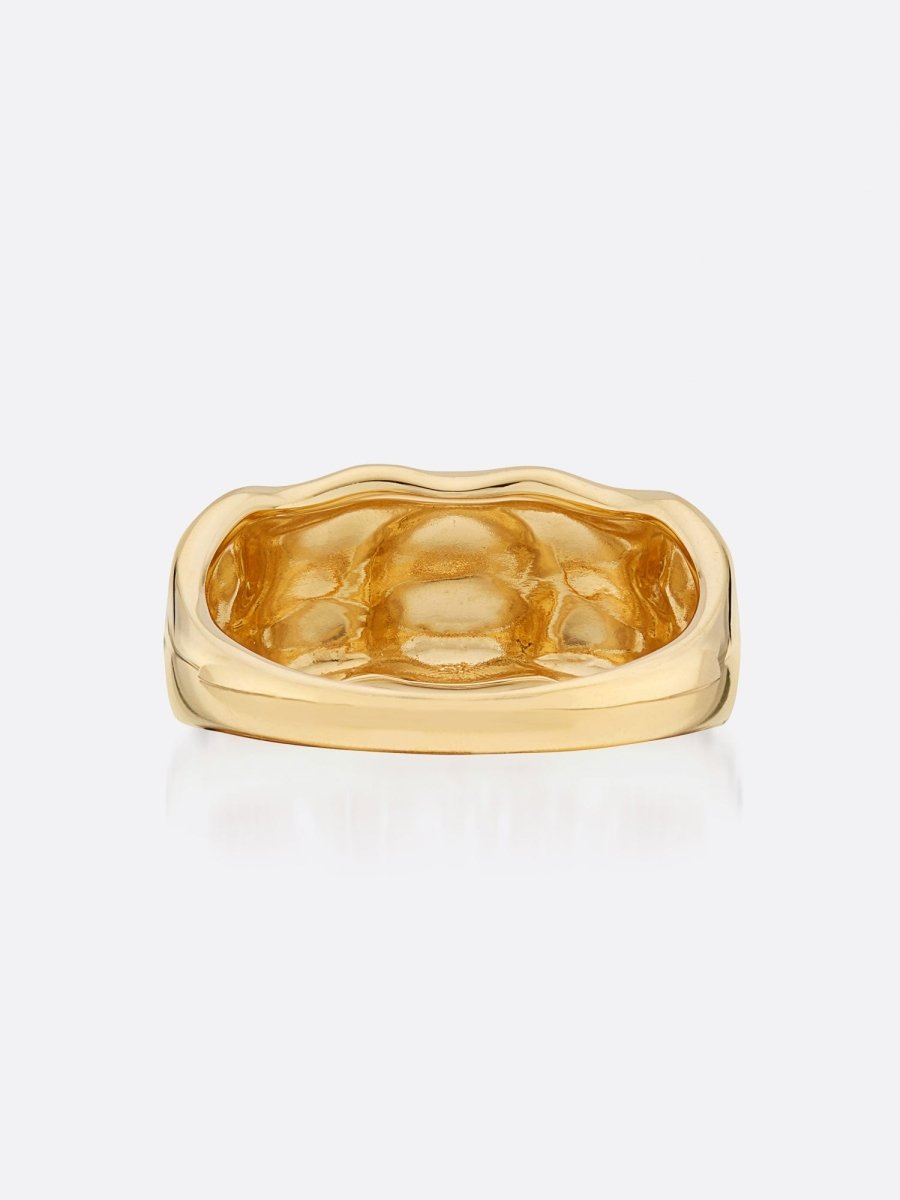 Women's Golden Band Ring in Yellow Gold | Brochu Walker
