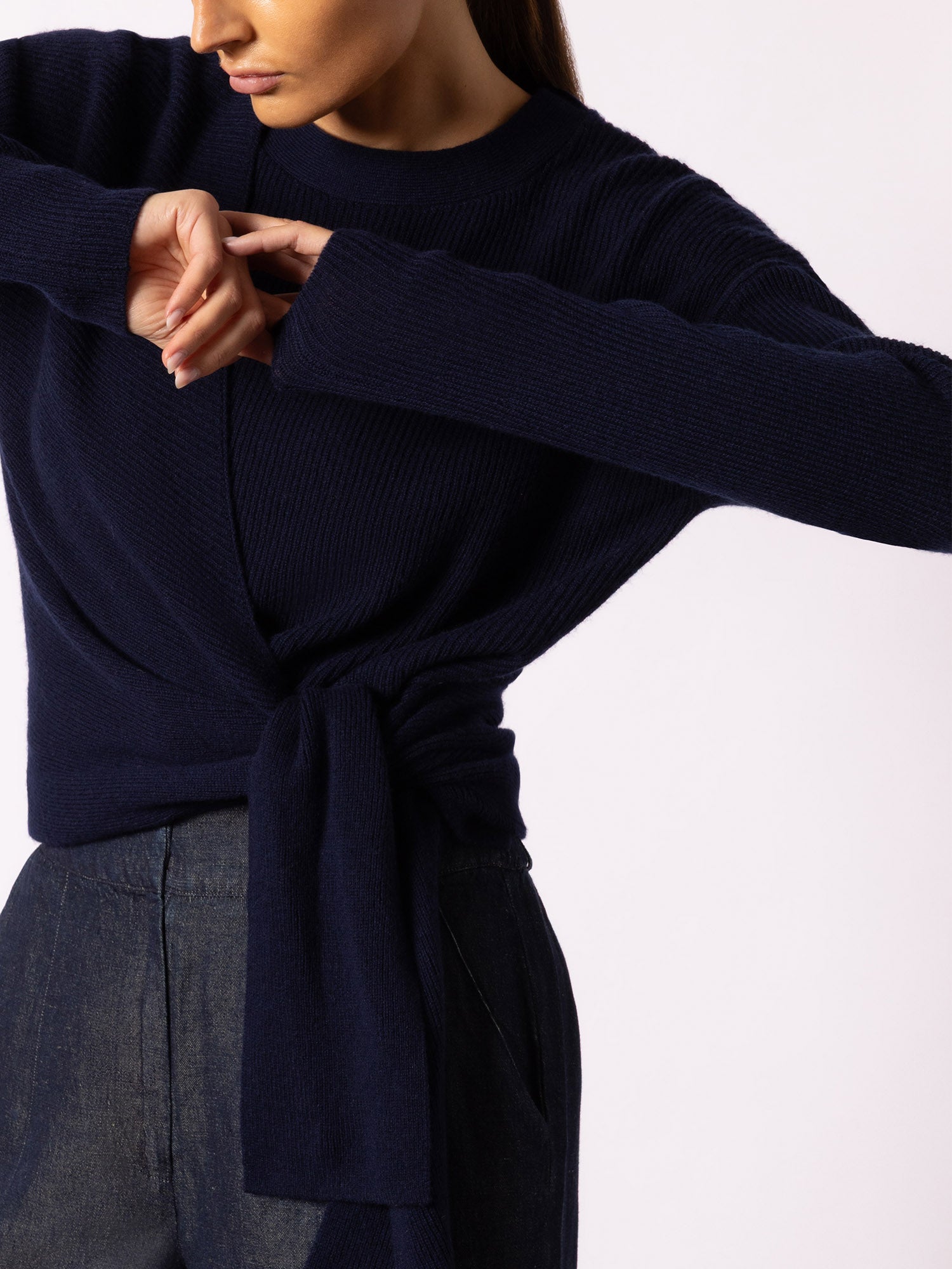 The Greys Wrap Sweater