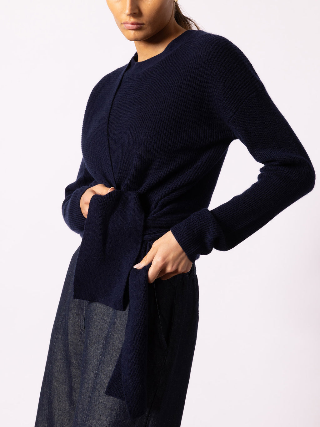 Greys Wrap Sweater