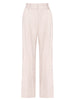 Harlow straight leg beige pant flat view