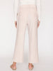 Harlow straight leg beige pant back view