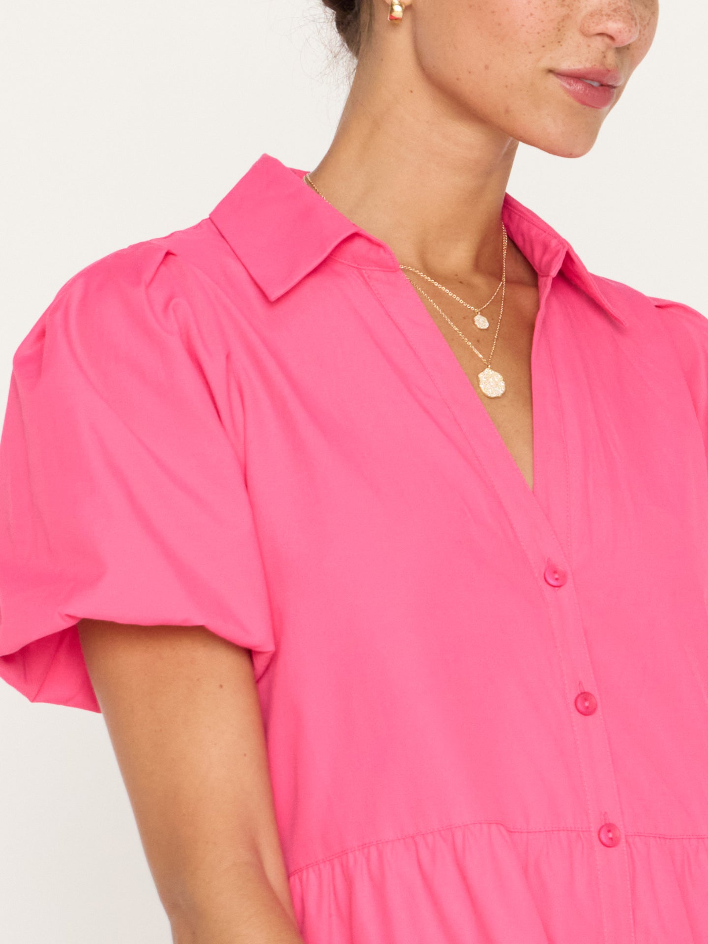 VIVIENNE HOT PINK MINI DRESS main image 0
