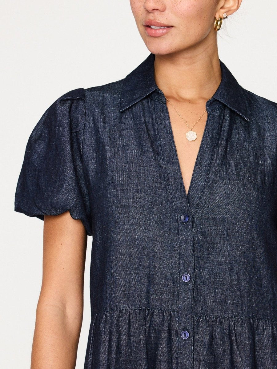 Women's Havana Indigo Dress in Indigo | Brochu Walker M