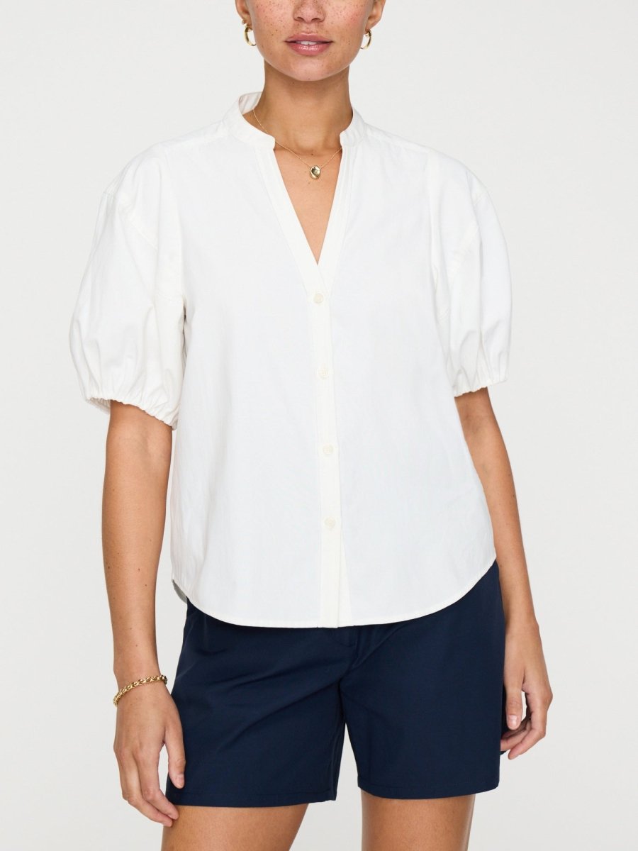 Women's Hollis Shirt in Ivory | Brochu Walker