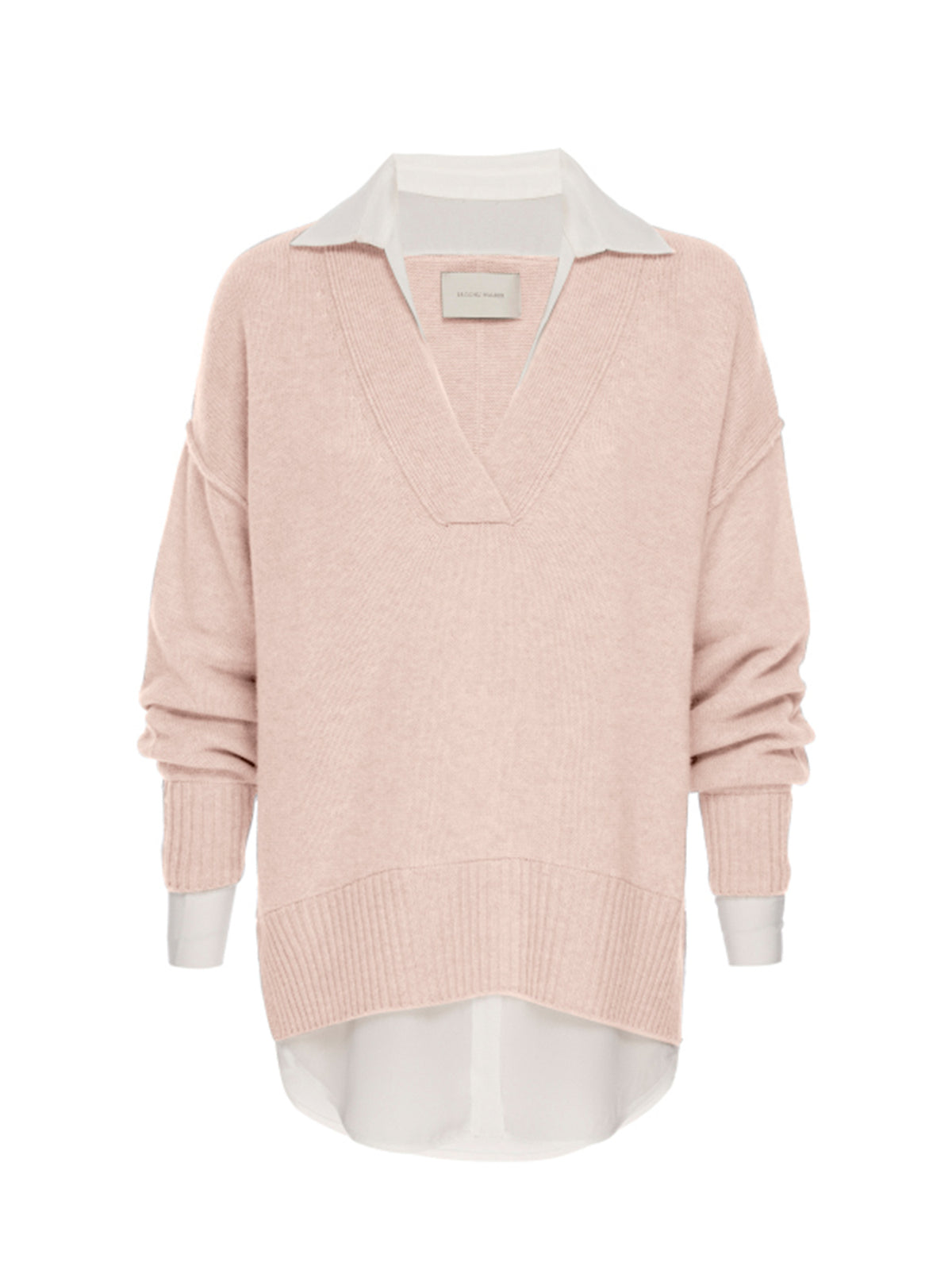 Wheat Mélange 색상의 The Holm Layered Vee
