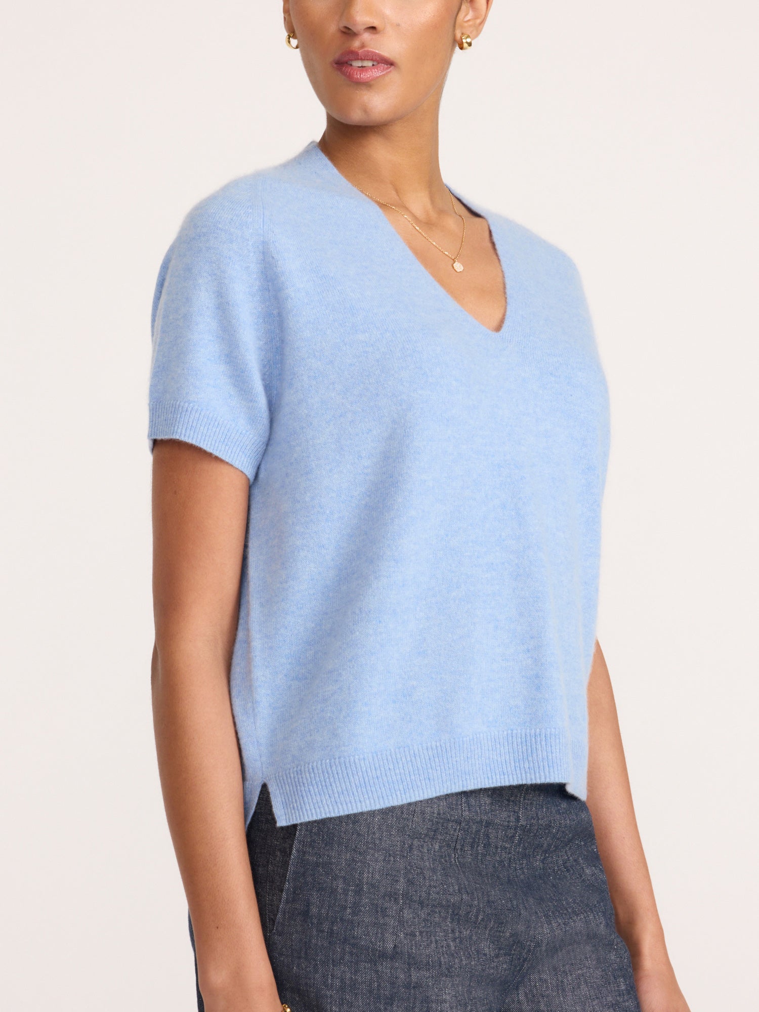 The Ivy Cashmere Vee