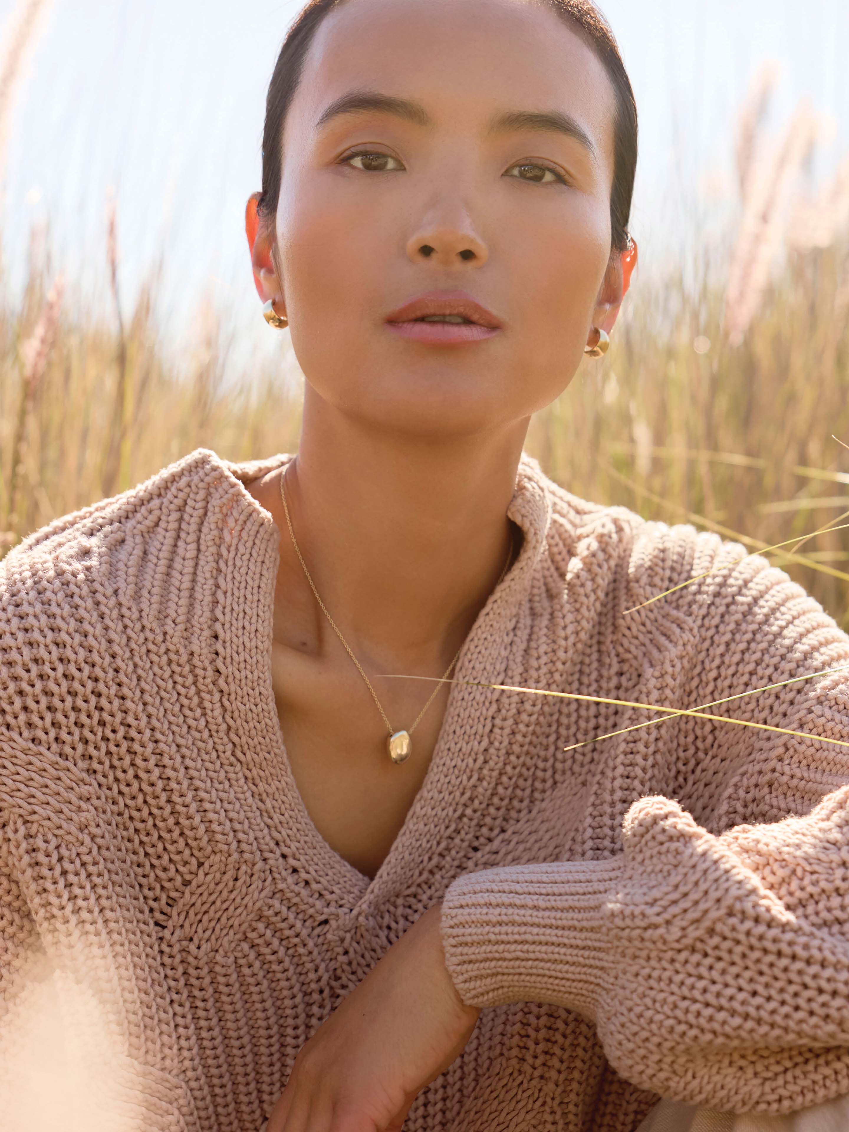 Icons Yellow Gold Mini Hoop Earrings