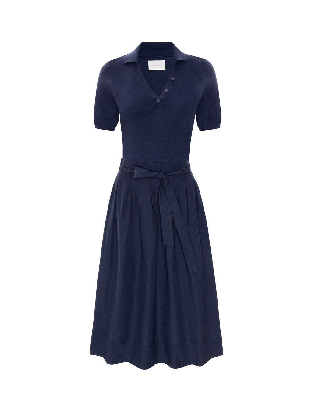 Women's Isola Dress in Navy | Brochu Walker L