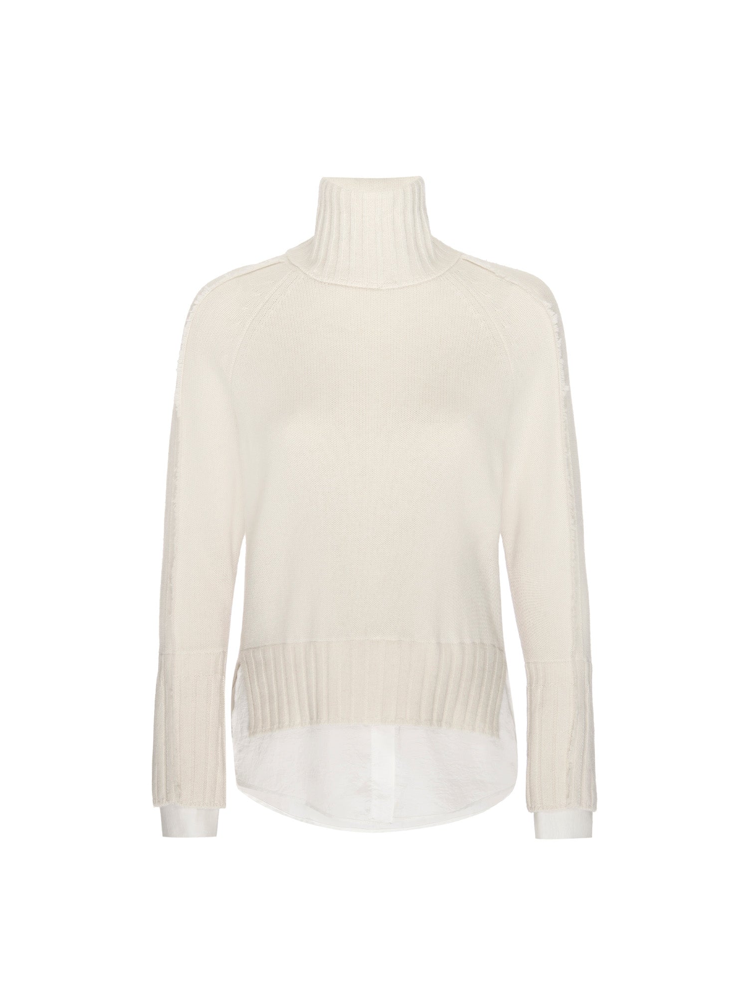 Women's Jolie Fringe Layered Looker, White