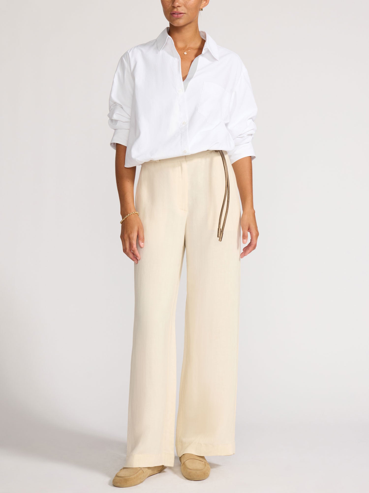 Women's Jade Shirt in Salt White | Brochu Walker
