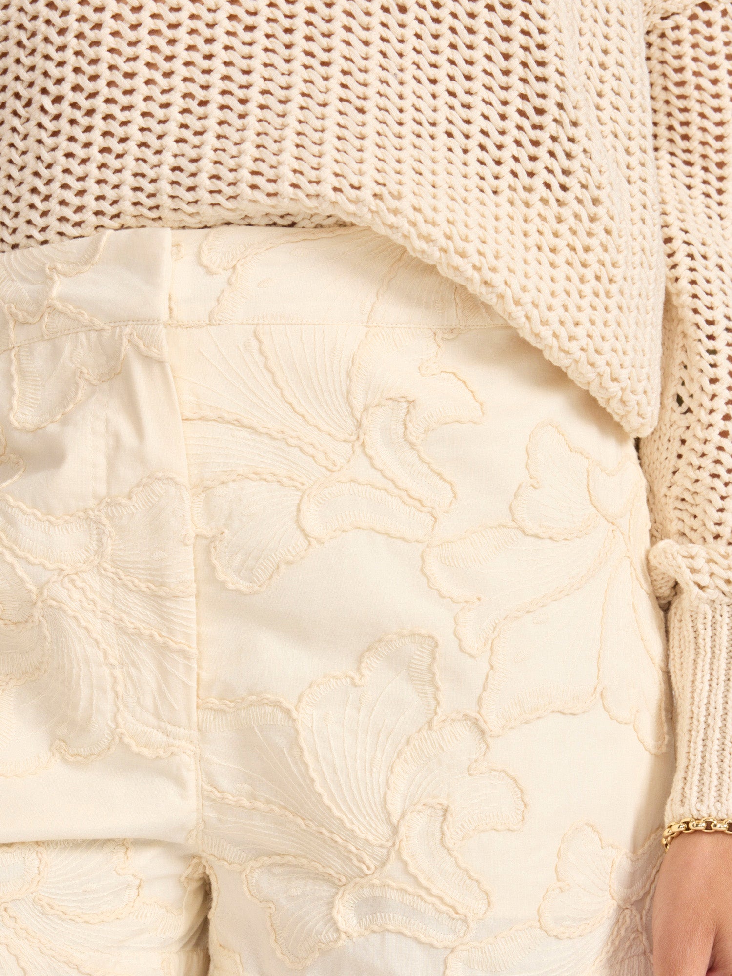 The Kaia Embroidered Short