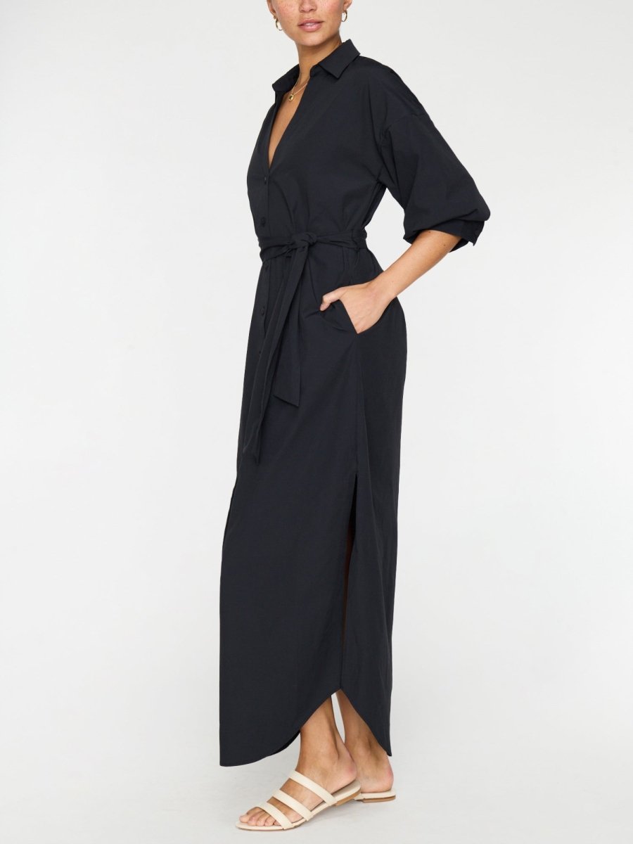 Women's Kate Maxi Dress in Black Onyx | Brochu Walker