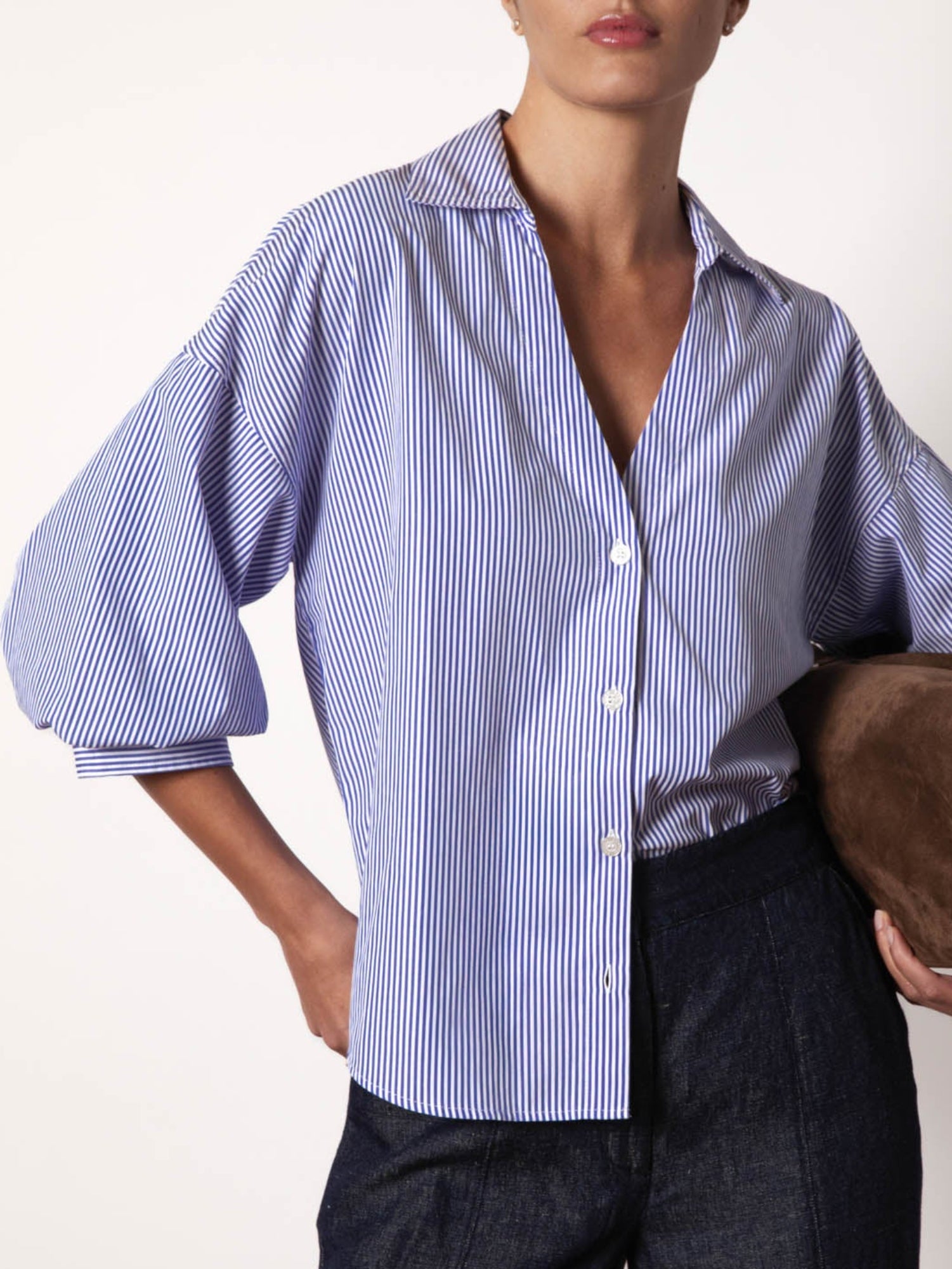 Brochu Walker Kate Shirt in Blue