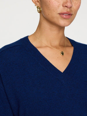 The Leia Vee Cashmere Sweater